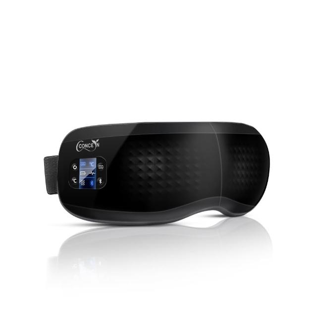 【Concern 康生】Eye無限眼部按摩器-黑/白CON-558(無線/藍芽音樂)