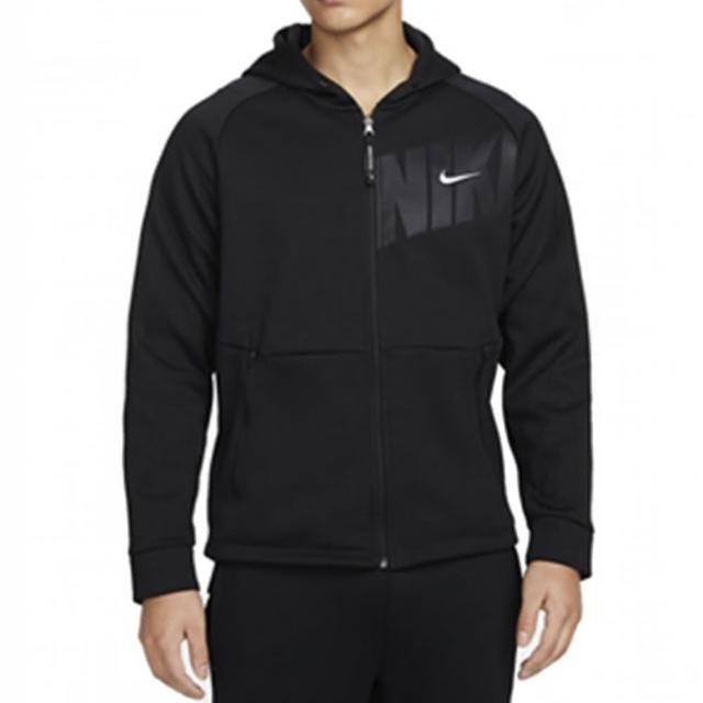 【NIKE 耐吉】外套 男款 運動連帽外套 AS M NP TF THRMA SPHR JKT HD H 黑 FN3057-010