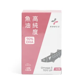 即期品【藥師健生活】DHA70高純度魚油 1盒(90粒/盒 Omega-3 85% 膠囊 蔡藥師 solutex)