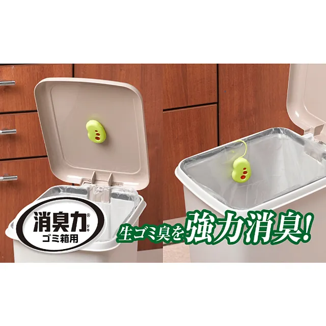 【雞仔牌】日本進口 ST消臭力垃圾桶防蠅除臭芳香劑3.2mlX2入(平行輸入)