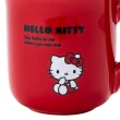 【SANRIO 三麗鷗】經典角色圖騰陶瓷馬克杯 Hello Kitty(餐具雜貨)