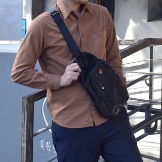 【men life】單肩包 輕便收納休閒側揹包(側揹包)