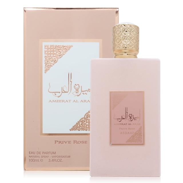 【Asdaaf】Ameerat Al Arab Prive Rose 尊貴玫瑰女性淡香精 EDP 100ml(平行輸入)