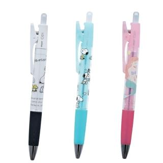 【小禮堂】Pilot 百樂 Opt 中性原子筆 0.7mm 史努比 小美人魚(平輸品)