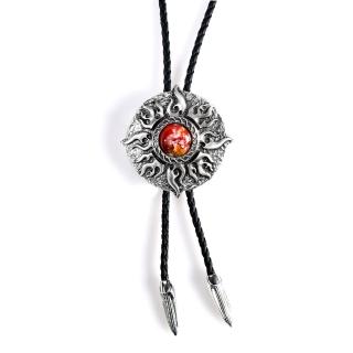 【MF select】烈日 真皮皮繩款 保羅領帶/Bolo Tie/美式領帶(臺灣研發設計)