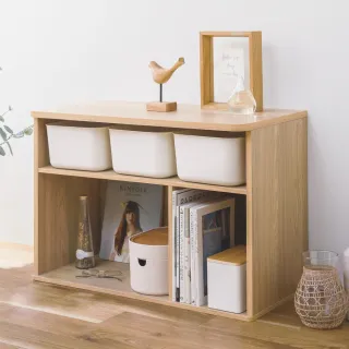 【IRIS】買一送三-三格收納櫃RUS-74L(收納櫃本體及收納盒採分開配送 附收納盒 收納 櫃子 書櫃)