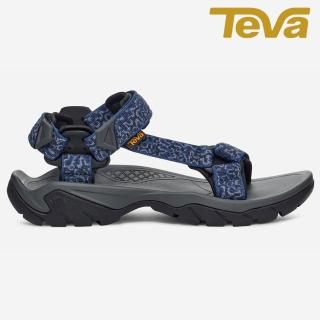 【TEVA】男 Terra Fi 5 Universal VEGAN HIKING 多功能運動涼鞋/雨鞋/水鞋 巖漿海軍藍(TV1102456MMN)