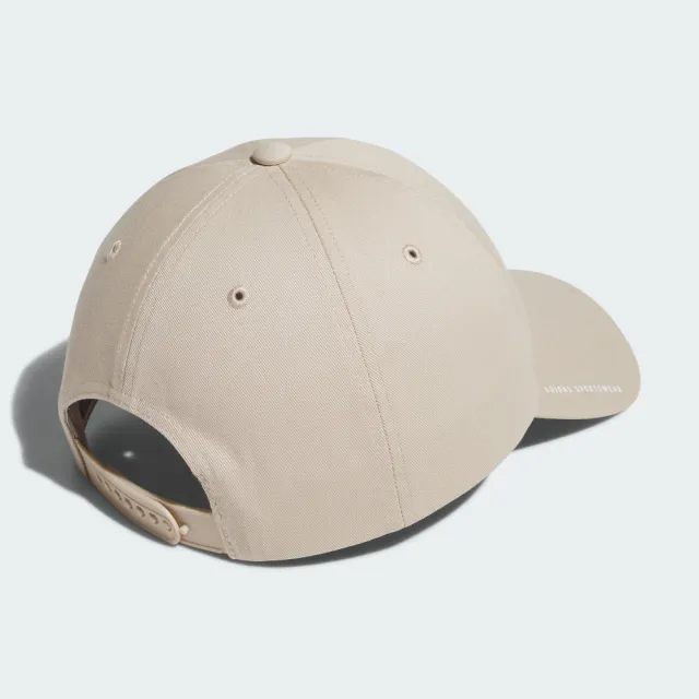 【adidas 愛迪達】MH CAP 棒球帽 老帽 運動 休閒 鴨舌帽 遮陽 奶茶(IM5231 ∞)