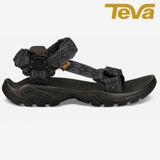 【TEVA】男 Terra Fi 5 Universal VEGAN HIKING 多功能運動涼鞋/雨鞋/水鞋 巖漿黑灰色(TV1102456MGMB)