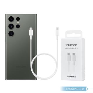 【Samsung 三星】原廠公司貨EP-DA705 3A 雙Type C傳輸線1m -白(for S25 S24系列)