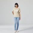 【Lee 官方旗艦】女裝 牛仔褲 / 涼感 409 中腰合身小直筒 淺藍洗水 / Jade Fusion 系列(LB317036600)