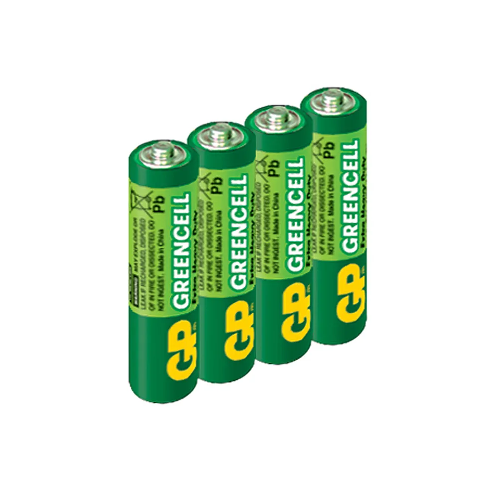 【超霸GP】綠能 超級環保3號AA碳鋅電池40粒裝(1.5V電池 錳黑電池 不加水銀)