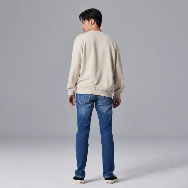 【Lee】男裝 牛仔褲 / 726 中腰標準直筒 中藍洗水(LB317077662)