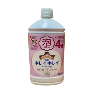 【LION 獅王】獅王泡沫洗手慕斯 花香 800ml(獅王 洗手 慕斯)