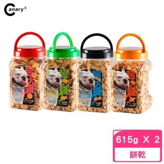 【Canary】超大盛的犬用點心餅 615g(2入組)