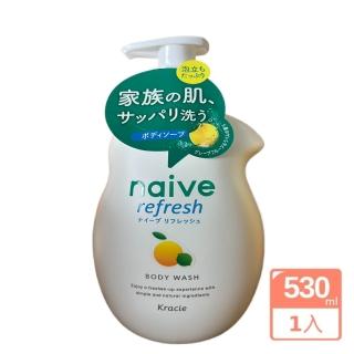 【Kracie 葵緹亞】Kracie 葵緹亞naive沐浴乳530ml清新海泥(葵緹亞naive沐浴乳)