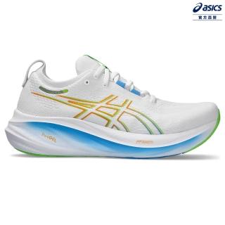 【asics 亞瑟士】GEL-NIMBUS 26 男款 緩衝 慢跑鞋(1011B794-100)