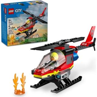 【LEGO 樂高】60411 城市系列 - 消防救援直升機
