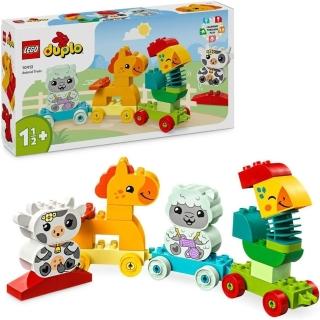 【LEGO 樂高】10412 得寶系列 - 動物火車(大顆粒)