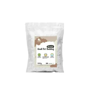 【PUBUTADA 噗噗噠噠】雲朵紙棉 白色 500g(小動物用 墊材 倉鼠 墊料 低塵)