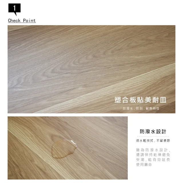 【RICHOME】180*80CM工作桌/電腦桌/辦公桌/會議桌/長桌/書桌(辦公室首選 不含公文櫃)