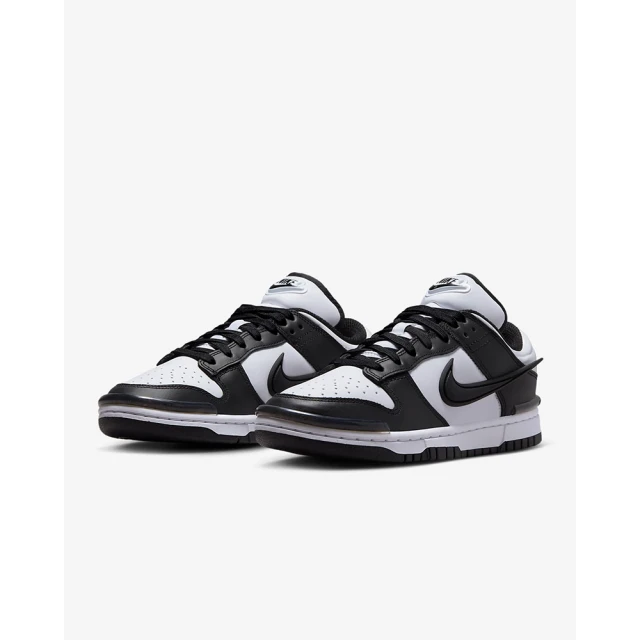 NIKE 耐吉NIKE 耐吉 休閒鞋 運動鞋 W NIKE DUNK LOW TWIST 女鞋 黑白(DZ2794001)