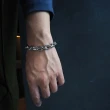 【mittag】lily bracelet_百合心思手鍊(男性手鍊 中性 型男 簡潔 925銀 環保飾品 公平貿易 男友禮物)