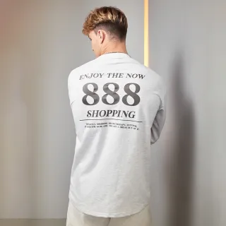 【MAJOR MADE】N度8口袋長TEE(#長袖上衣#T-shirt#文字數字)