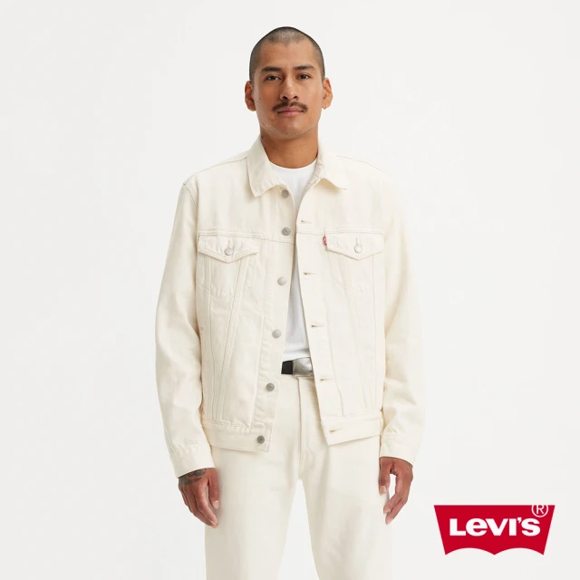 LEVIS 男款 牛仔外套 / TYPE3經典版型 / 牛奶