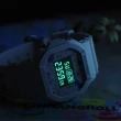 【SANRIO 三麗鷗】三麗鷗 大耳狗系列 經典方形運動電子錶(兒童 學生 手錶)