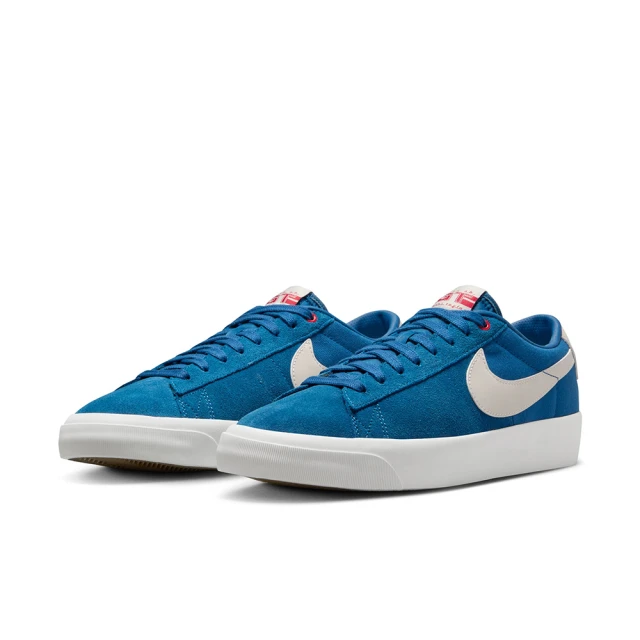 NIKE 耐吉 休閒鞋 男鞋 運動鞋 SB ZOOM BLAZER LOW PRO GT 藍 DC7695-403