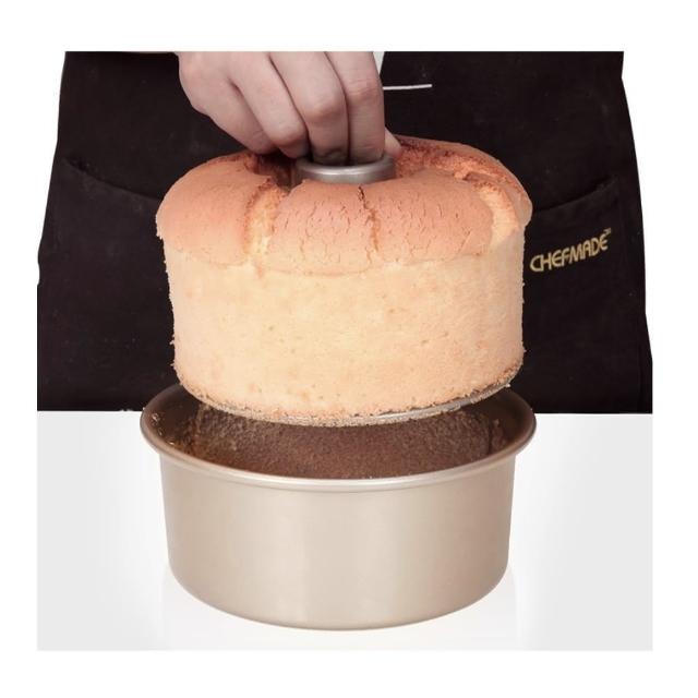 【Chefmade學廚原廠正品】8吋圓形活動戚風模(WK9074中空戚風蛋糕模)