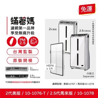 【著媽】高效型HEPA濾網(適用 安麗 Amway 第二代 通用版 10-1076T 10-1078 空氣清淨機)