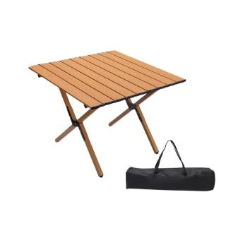 【May Shop】戶外便攜野炊露營裝備露營蛋捲桌 送收納袋
