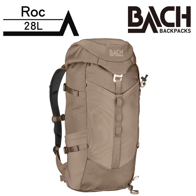 BACHBACH Roc 28 登山健行背包-麥田棕-276725(登山、健走、百岳、郊山、縱走、旅遊、旅行、輕量)