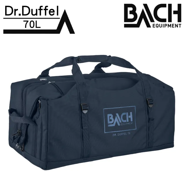 【BACH】Dr.Duffel 70 旅行袋-午夜藍-281355(愛爾蘭、後背包、手提包、旅遊、旅行、收納、行李掛袋)