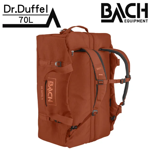 【BACH】Dr.Duffel 70 旅行袋-椒紅色-281355(愛爾蘭、後背包、手提包、旅遊、旅行、收納、行李掛袋)