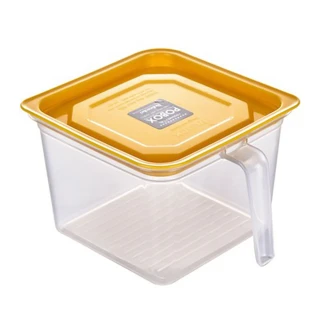 【COLOR ME】1400ML帶手炳保鮮盒(密封盒 保鮮盒 收納盒 密封罐 儲物盒 收納罐 塑料盒 可疊加)