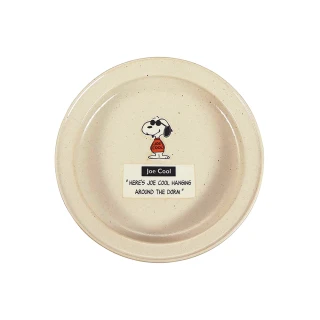 【yamaka】SNOOPY 史努比 陶瓷餐盤 深盤 21cm JOE COOL(餐具雜貨)