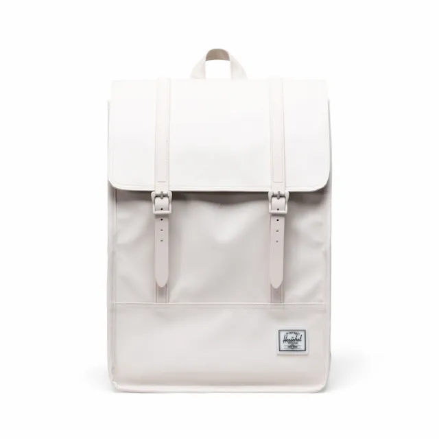 【Herschel】官方直營 後背包 15吋筆電包 書包 拉鍊 防潑水 17.5L Survey II 白