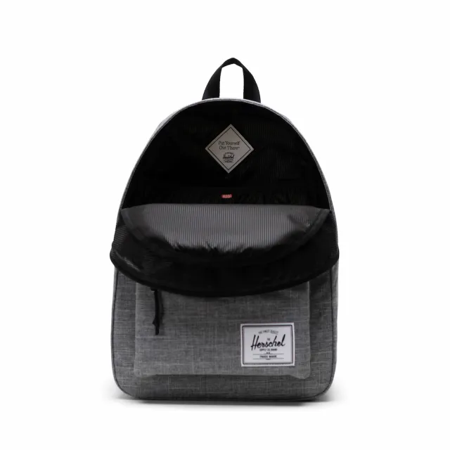 【Herschel】官方直營 後背包 14吋筆電包 書包 拉鍊 20L Classic™ 灰