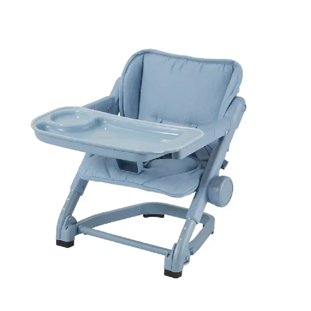 【Unilove】英國 Feed Me 攜帶式折疊寶寶餐椅  多色可選(外出 野餐 出國 輕量餐椅)