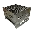 【ADISI】不鏽鋼折疊烤爐AC565023(露營、戶外、野餐、野炊、烤肉、取暖)