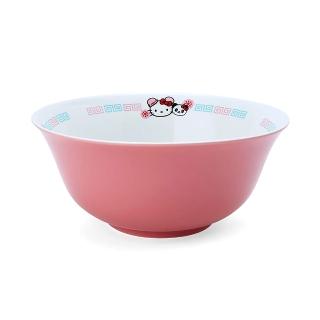 【SANRIO 三麗鷗】中華風陶瓷拉麵碗 陶瓷湯碗 Hello Kitty(餐具雜貨)