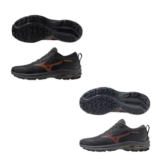 【MIZUNO 美津濃】WAVE RIDER 27 GORE-TEX 男女款慢跑鞋 J1GC228051 J1GD228071(慢跑鞋)