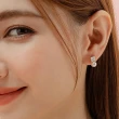 【MiiK】925銀針 耳環 抗敏 珍珠耳環《閃耀珍珠》(鋯石 短耳環 珍珠耳環 韓系)