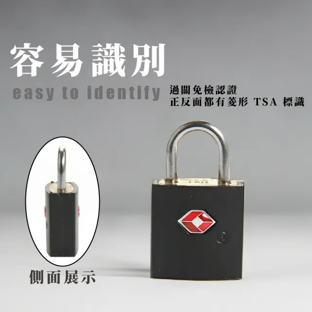 【鎖專家】純銅TSA海關鎖2入組(鑰匙鎖 旅行鎖 行李箱鎖 防盜鎖 置物櫃鎖 出國旅遊 安全鎖 健身房 掛鎖)