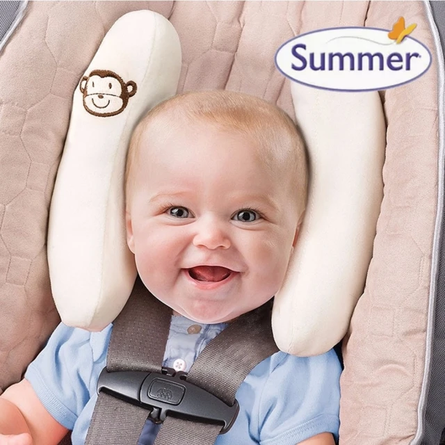 Mibobebe 嬰兒推車固定枕 寶寶護頭枕(安全座椅 固定枕 寶寶護頸靠枕 嬰兒汽車枕)