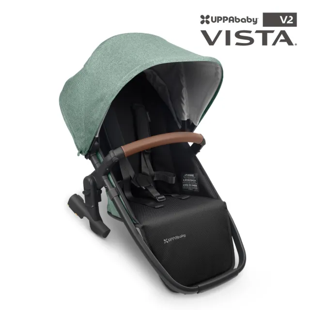 【UPPAbaby】Vista V2 摺疊座椅／多色可選(嬰幼推車 寶寶 雙人 雙寶)