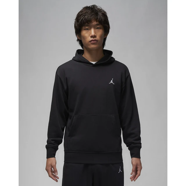 NIKE 耐吉NIKE 耐吉 連帽上衣 帽T 籃球 AS M J ESS FLC PO LB 男款 黑(FQ3679010)